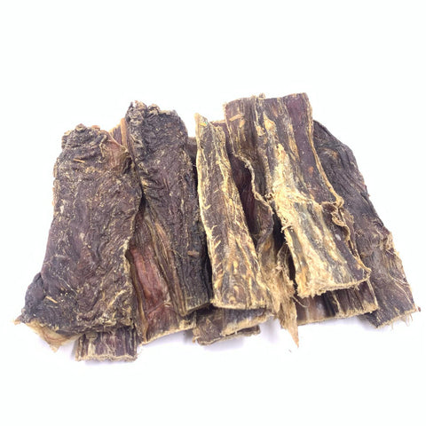 Natural Chew Dog Treat Beef Gullet - Pawstrading - Hypoallergenic Strips Air Dried (1kg)