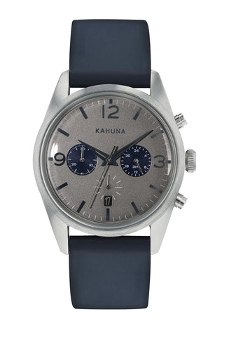 Kahuna Mens Analogue Classic Quartz Watch with Silicone Strap KCS-0017G