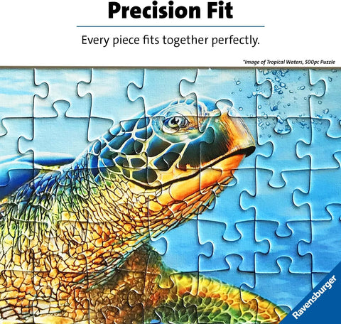 Ravensburger Ice Fishing 1000 Piece Jigsaw Puzzle for Adults - 16831 - Every Piece is Unique, Softclick Technology Means Pieces Fit Together Perfectly