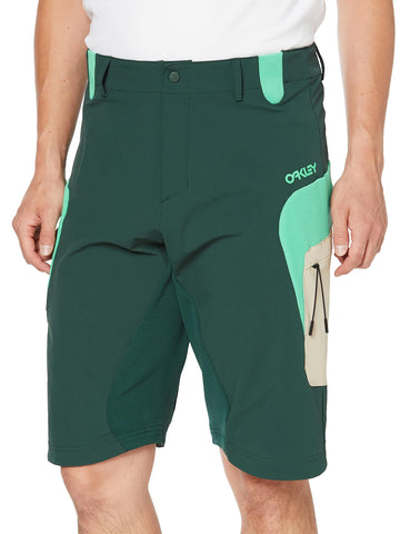 Oakley Men's Maven MTB Cargo Short, Hunter Green (Helmet), 30