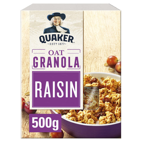 Quaker Oats Oat Granola Raisin, 500g