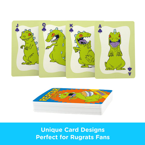 AQUARIUS Rugrats Repatar Playing Cards - Rugrats Themed Deck of Cards for Your Favorite Card Games - Officially Licensed Nickelodeon Merchandise & Collectibles