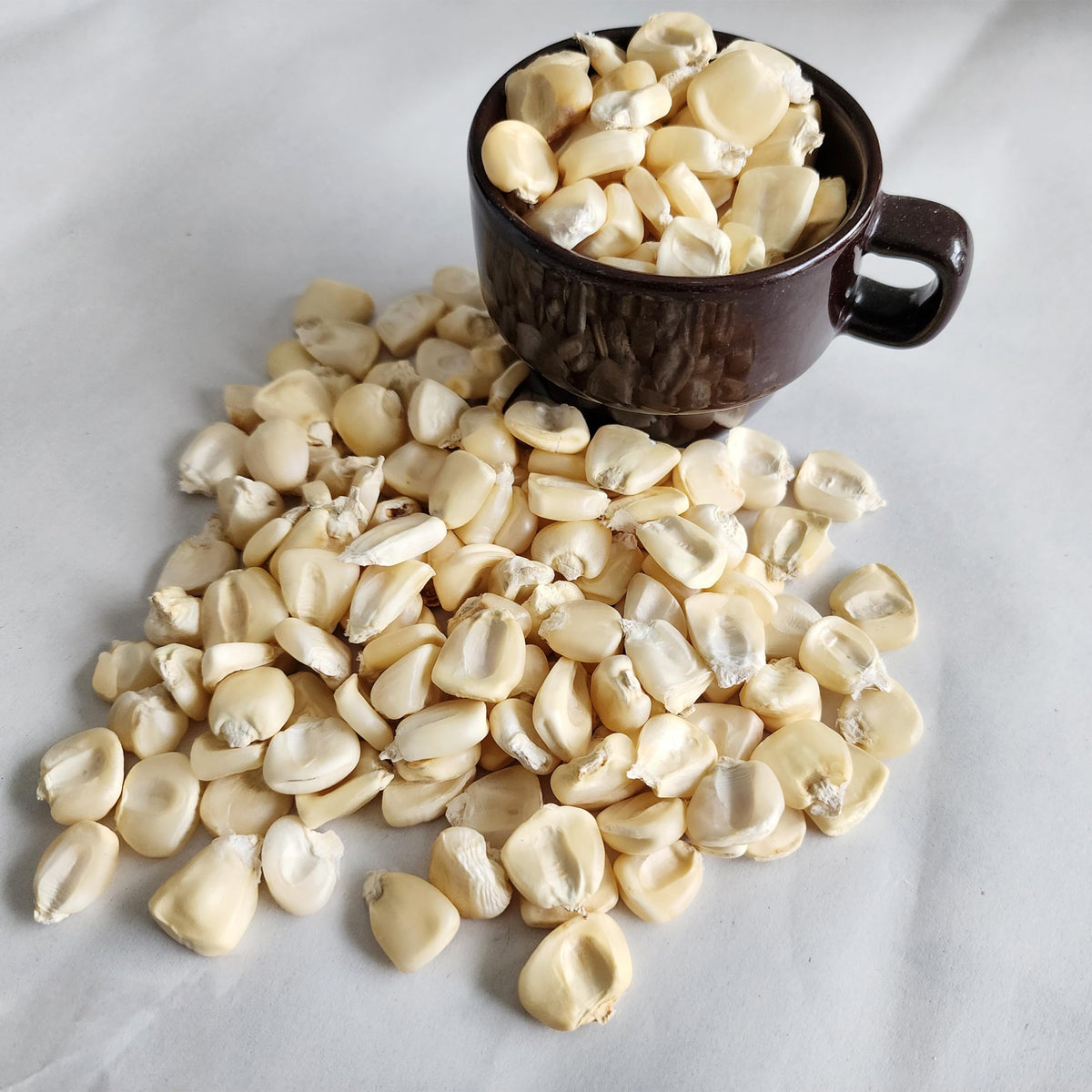 5 Lb White Hominy Corn- Maiz para Pozole Blanco Bulk No Chemicals