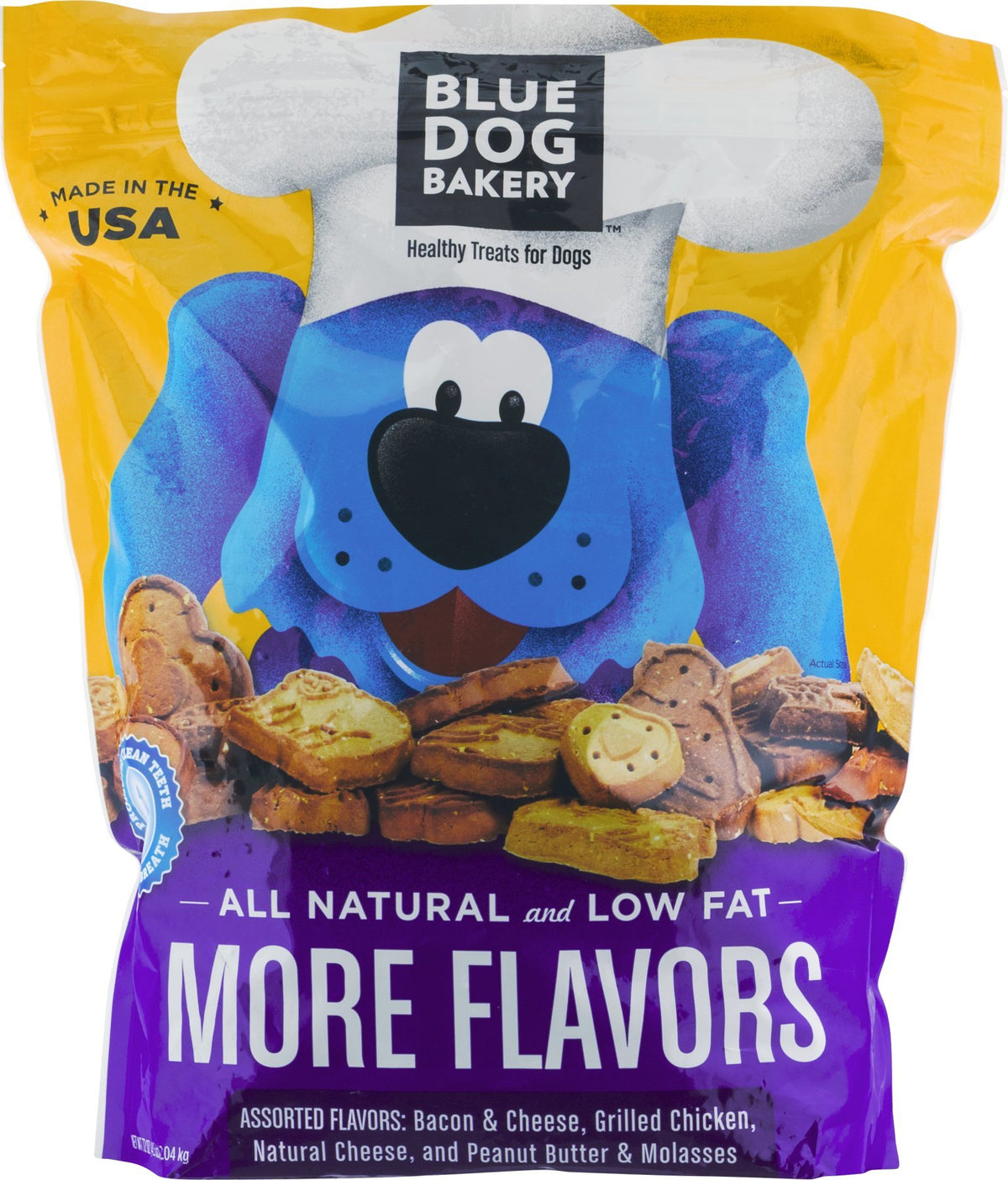 Blue Dog Bakery More Flavors Healthy Treats for Dogs, 72 ounce
