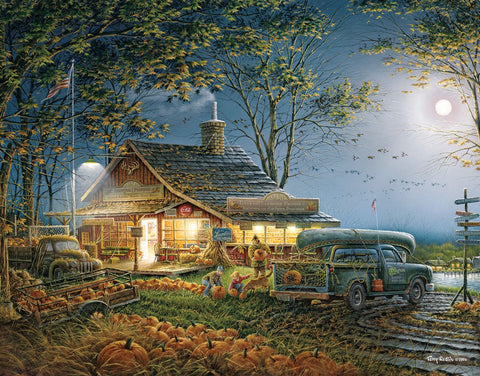 White Mountain Puzzles Autumn Traditions -1000 Piece Jigsaw Puzzle