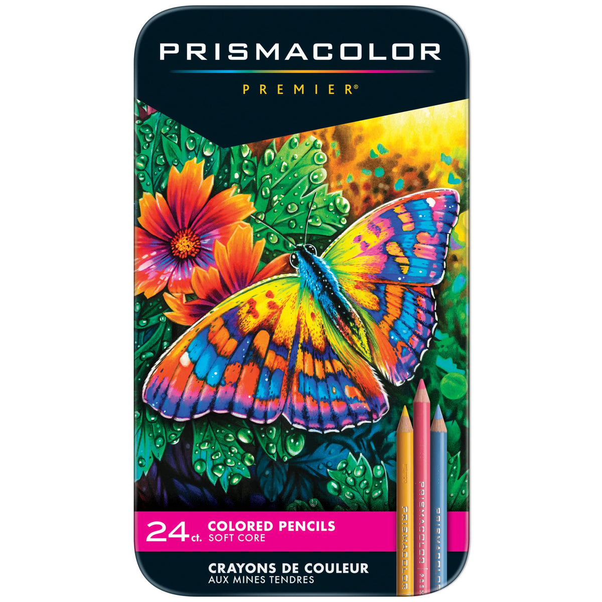 Prismacolor Premier Colored Pencil Set 24/Tin