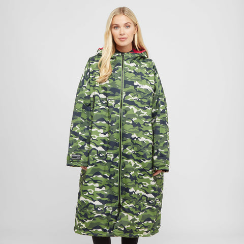 Regatta Outdoor Active Unisex Waterproof Changing Robe - Camo/Pink - SM