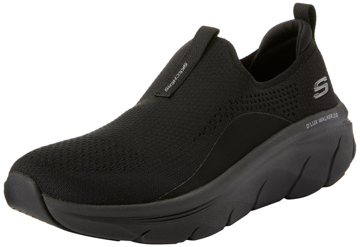 Skechers Women's, Relaxed Fit: D'Lux Walker 2.0 - Bold State Sneaker Black