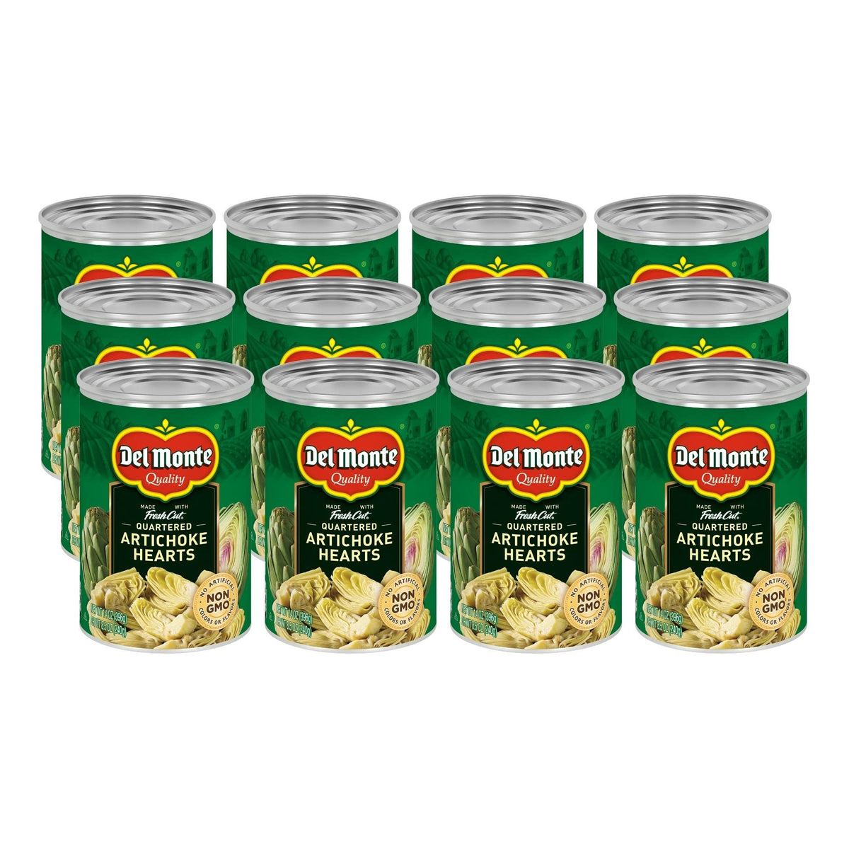 Del MonteÃƒÆ’Ã†â€™Ãƒâ€ Ã¢â‚¬â„¢ÃƒÆ’Ã‚Â¢ÃƒÂ¢Ã¢â‚¬Å¡Ã‚Â¬Ãƒâ€¦Ã‚Â¡ÃƒÆ’Ã†â€™ÃƒÂ¢Ã¢â€šÂ¬Ã…Â¡ÃƒÆ’Ã¢â‚¬Å¡Ãƒâ€šÃ‚Â® Quartered Artichoke Hearts 14 oz. Can, 12 Pack