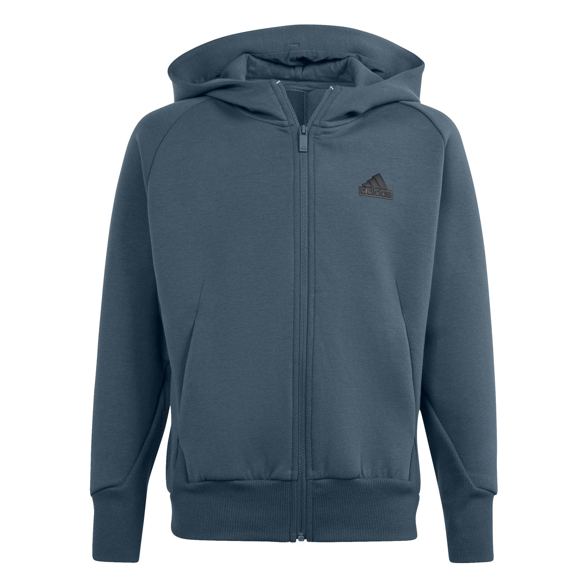 adidas Unisex Kid's J Z.n.e.fz Sweatshirt, Legend Ivy, 152