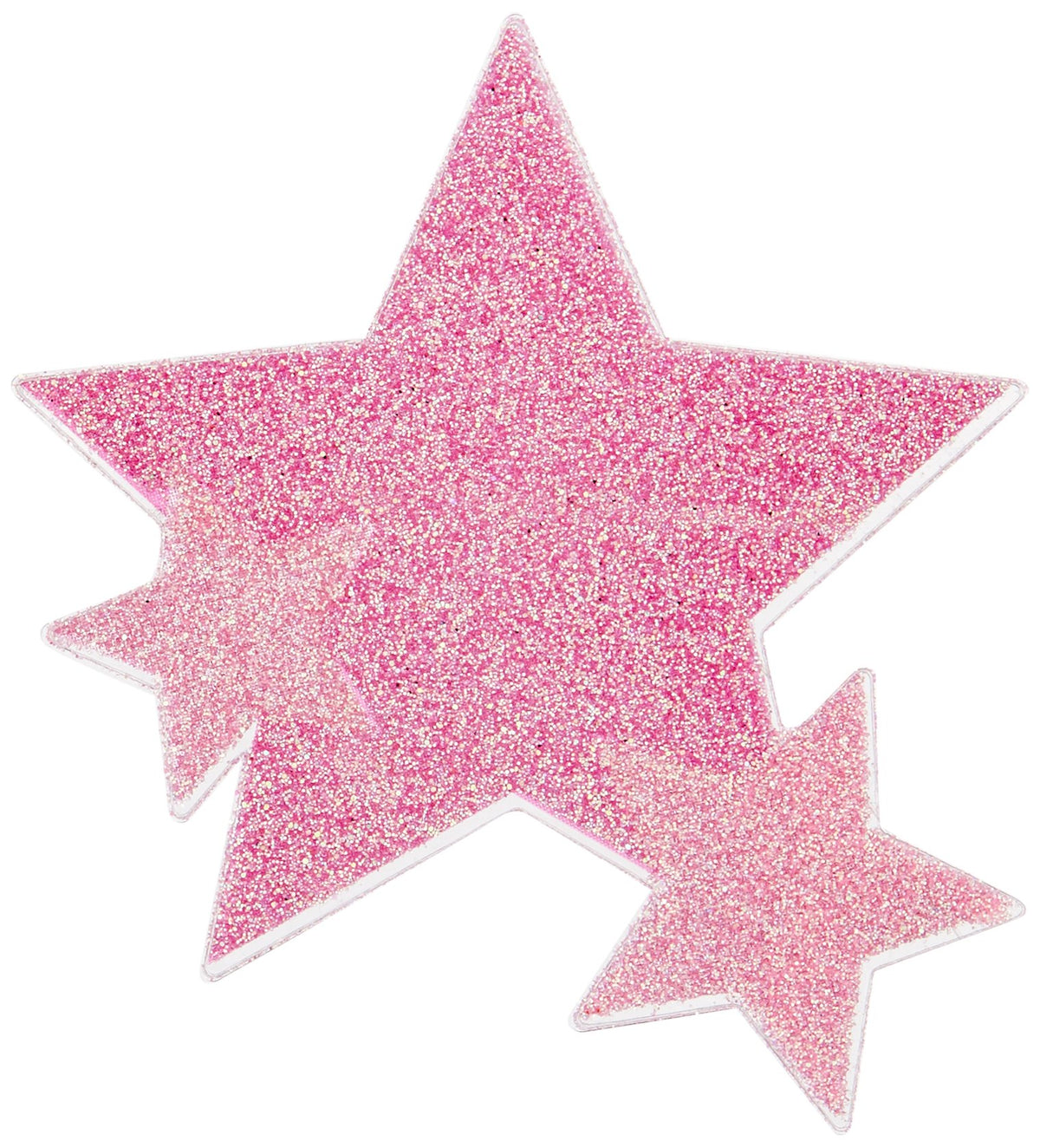 Amscan #1 Non Toxic Glitter Self-Adhesive Body Jewelry, Pink