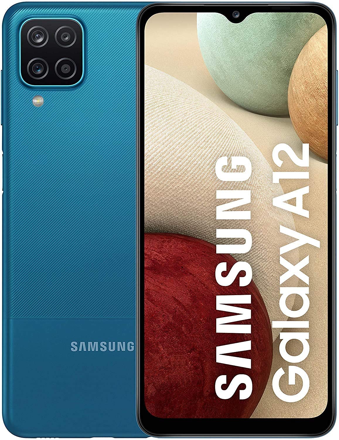 Samsung Galaxy A12 SM-A127FZBVEUE smartphone 16.5 cm (6.5") Dual SIM 4G USB Type-C 4 GB 64 GB 5000 mAh Blue