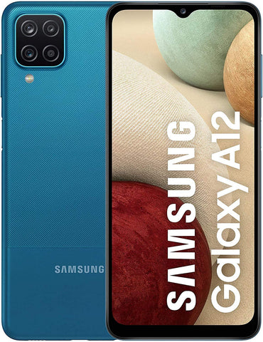 Samsung Galaxy A12 SM-A127FZBVEUE smartphone 16.5 cm (6.5") Dual SIM 4G USB Type-C 4 GB 64 GB 5000 mAh Blue
