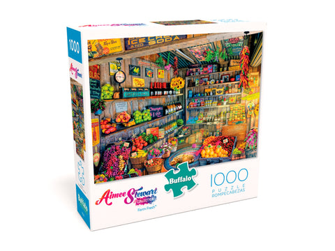 Buffalo Games - Aimee Stewart - Farm Fresh - 1000 Piece Jigsaw Puzzle