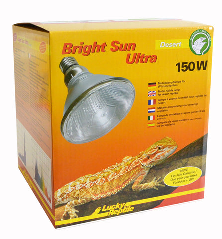 Lucky Reptile Bright Sun ULTRA UV Desert Bulb 150W