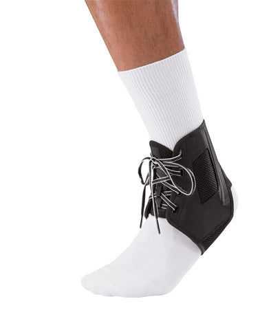 MUELLER Sports Medicine AFT3 Ankle Brace, Ankle Pain Relief Support for Men and Women, Ideal for Sprains, Strains, Arthritis, Black, Medium