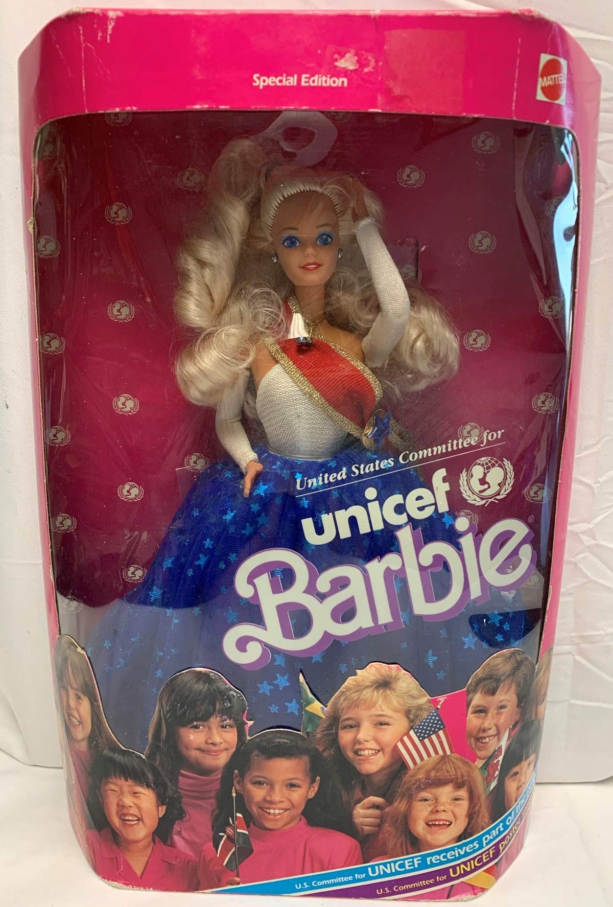 Mattel 1989 Unicef Barbie