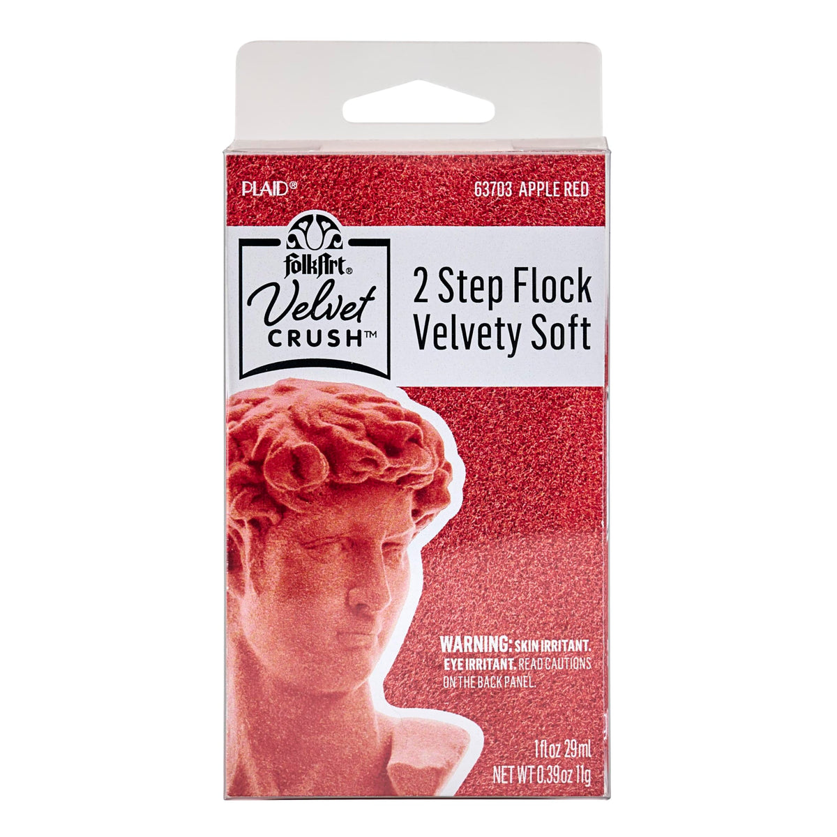 FolkArt, Apple Red Velvet Crush 2 Part Flocking Kit