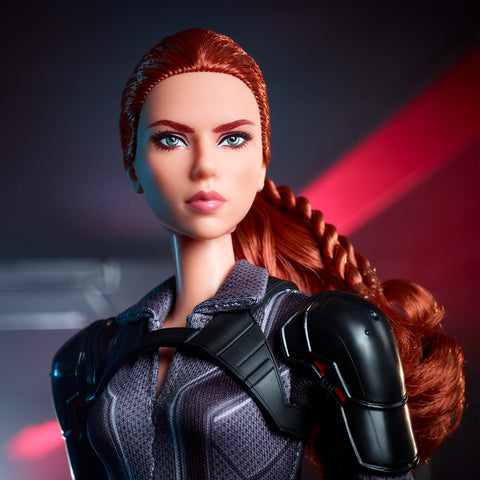 Barbie Marvel StudiosÃƒÆ’Ã‚Â¢ÃƒÂ¢Ã¢â‚¬Å¡Ã‚Â¬ÃƒÂ¢Ã¢â‚¬Å¾Ã‚Â¢ Black Widow Doll, 11.5-in, Poseable with Red Hair, Wearing Armored Bodysuit and Boots, Gift for Collectors [Amazon Exclusive]