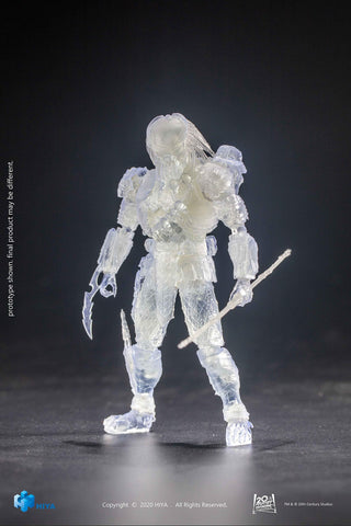 Hiya Toys Alien vs. Predator: Invisible Celtic Predator 1:18 Scale Action Figure, Multicolor