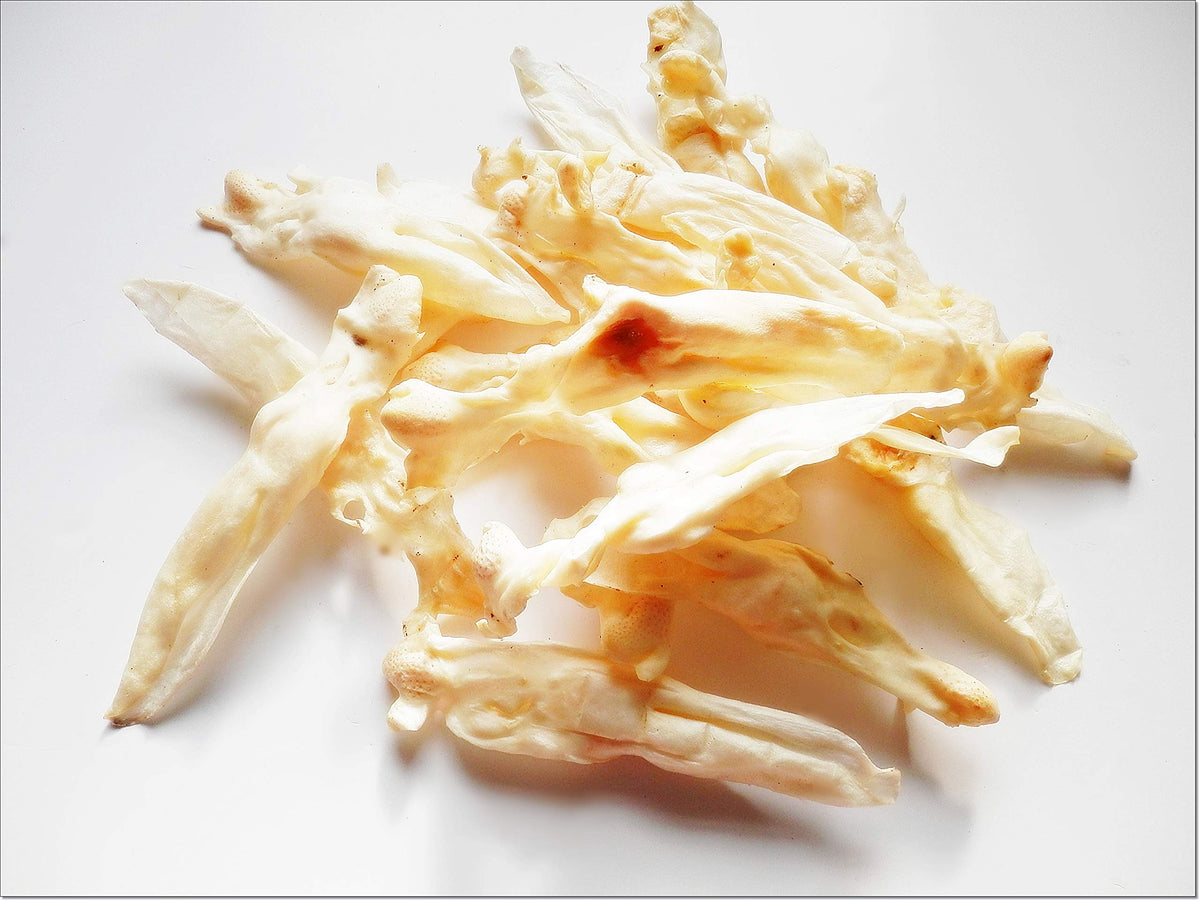DriedDogTreats - 100% Natural Dried White Rabbit Ears, Natural Treats, Training Soft Rabbit Ears, Healthy Snacks For All Dog Sizes