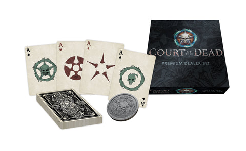 USAopoly Court of The Dead Premium Playing Cards, Multi-Colored