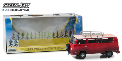 1:24 1973 Volkswagen Type 2 (T2B) Bus - Field of Dreams (1989), True-to-Scale Detail, Limited Edition (84034)