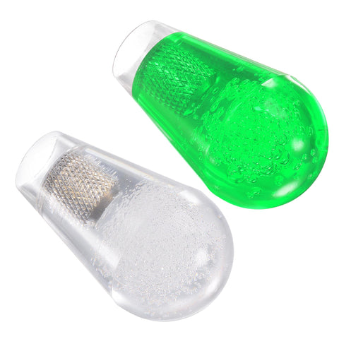 uxcell Ellipse Oval Joystick Head Rocker Ball Top Handle Arcade Game Replacement Green White