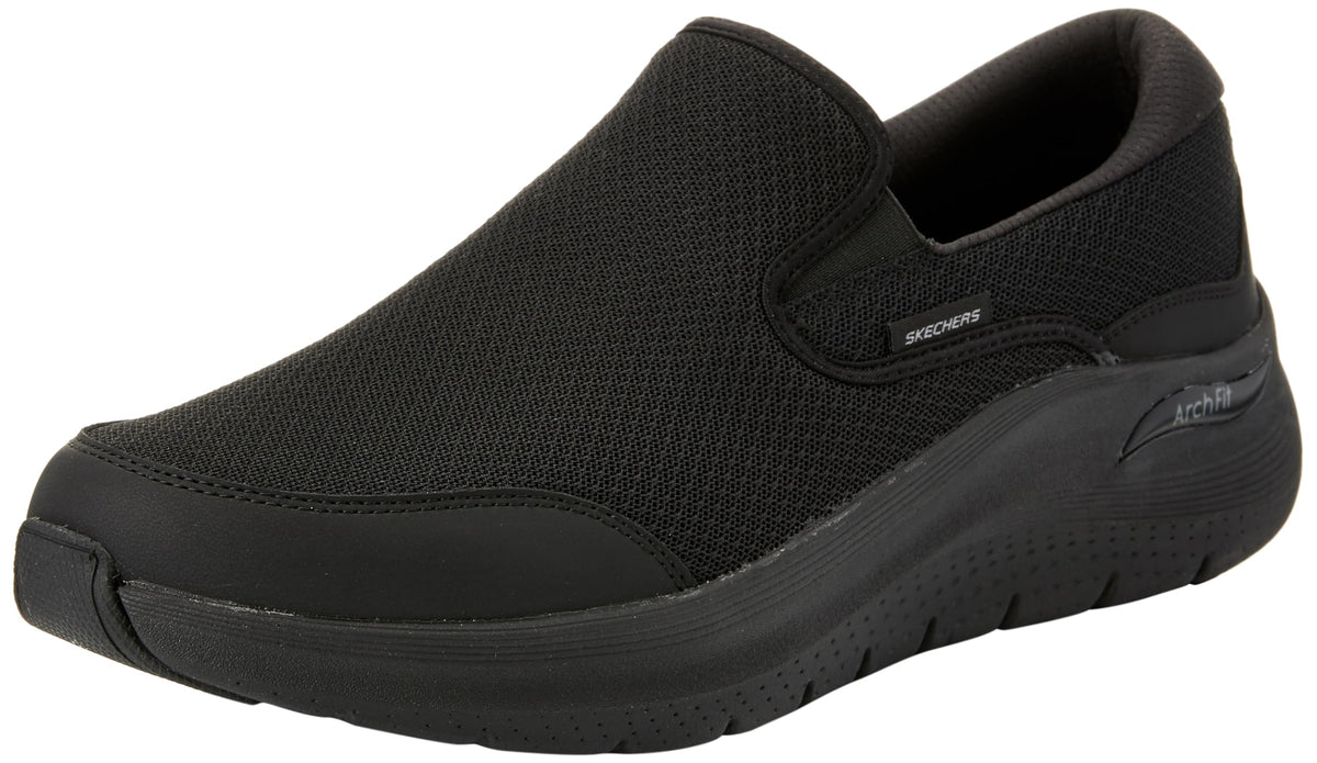 Skechers Men's, Arch Fit 2.0 - Vallo Sneaker Black/Black