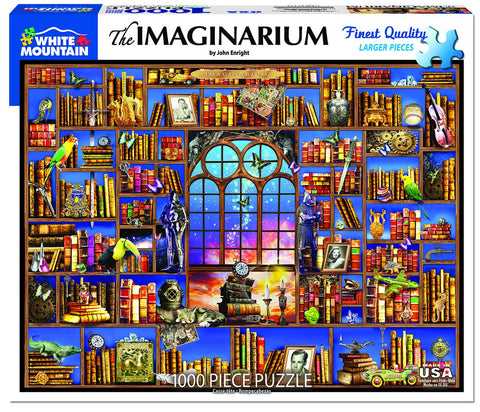 White Mountain Puzzles Imaginarium - 1000 Piece Jigsaw Puzzle, 24" x 30"