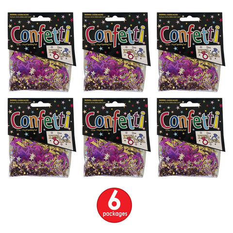 Diva Confetti Pack of 6
