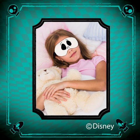 Disney Girls The Nightmare Before Christmas Sleep Mask Official License - Jack Skellington Eye Mask for Sleeping