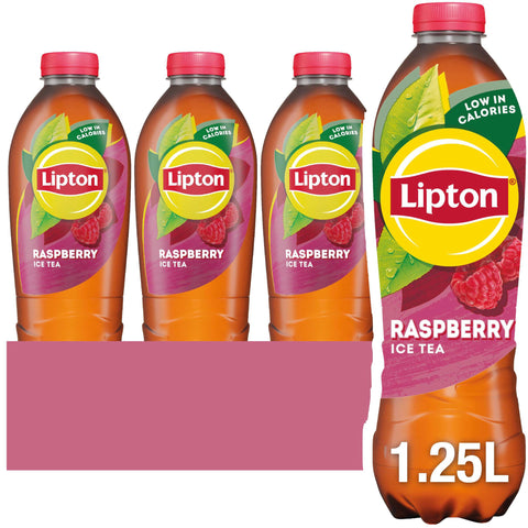 Lipton Raspberry Ice Tea, 1.25L (Pack of 6)