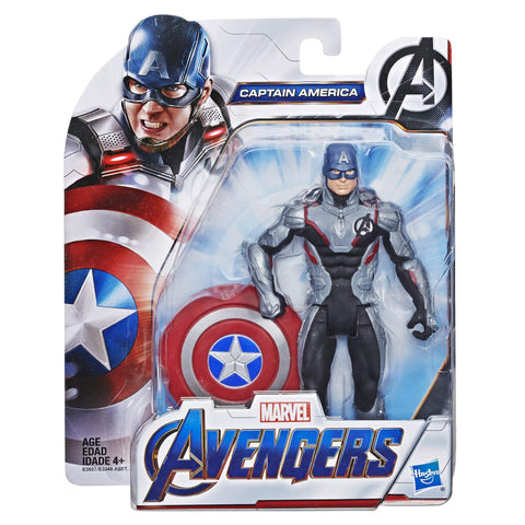 Avengers Marvel Endgame Team Suit Captain America 6"-Scale Figure