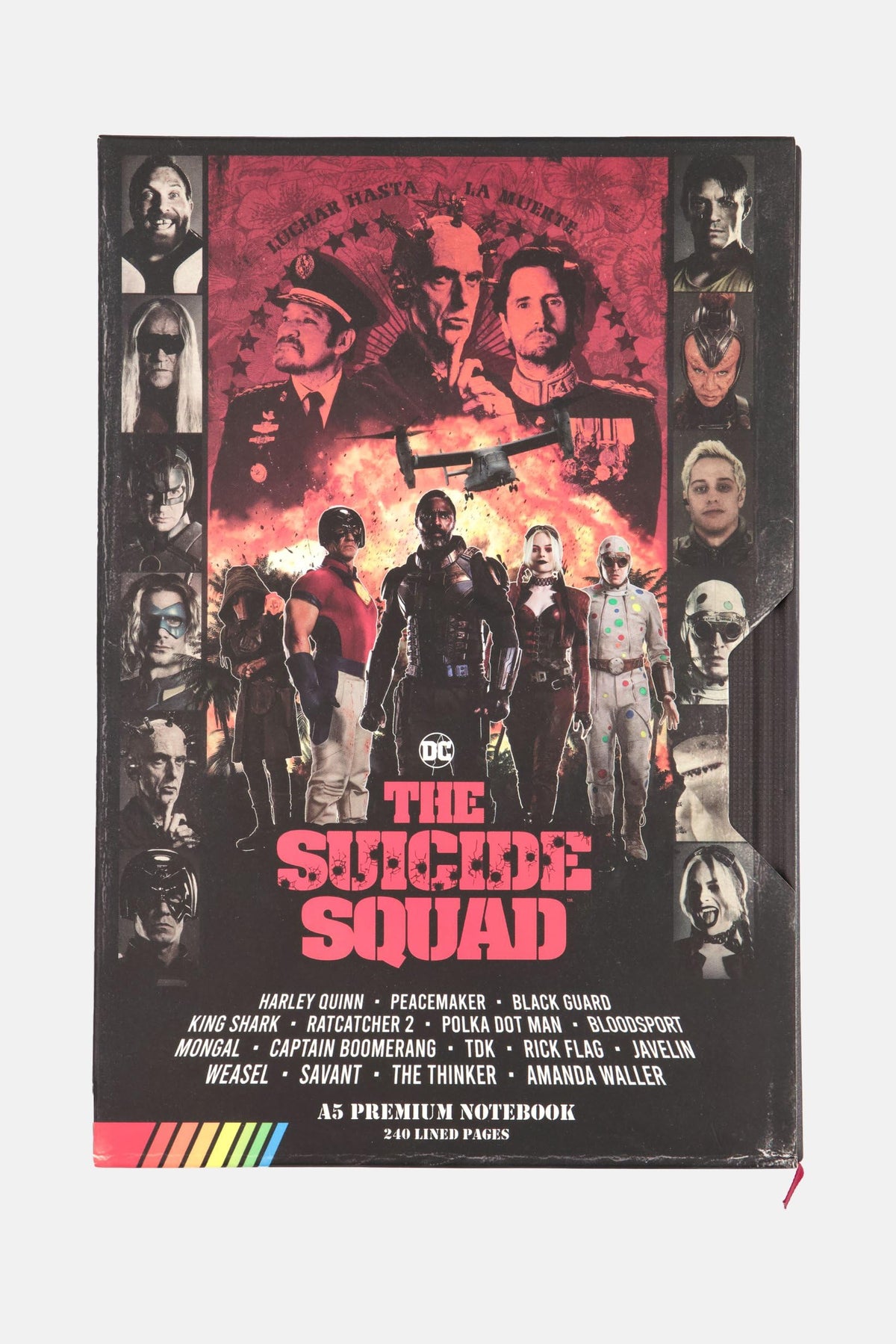 Pyramid International The Suicide Squad Notebook with VHS style Cover and Sticker Pack (King Shark Design) 15x2cm XX Lined Pages - Official Merchandise