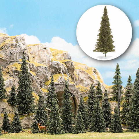 Busch 6572 Pine Tree Set 36cm 60/N Scale Scenery Kit