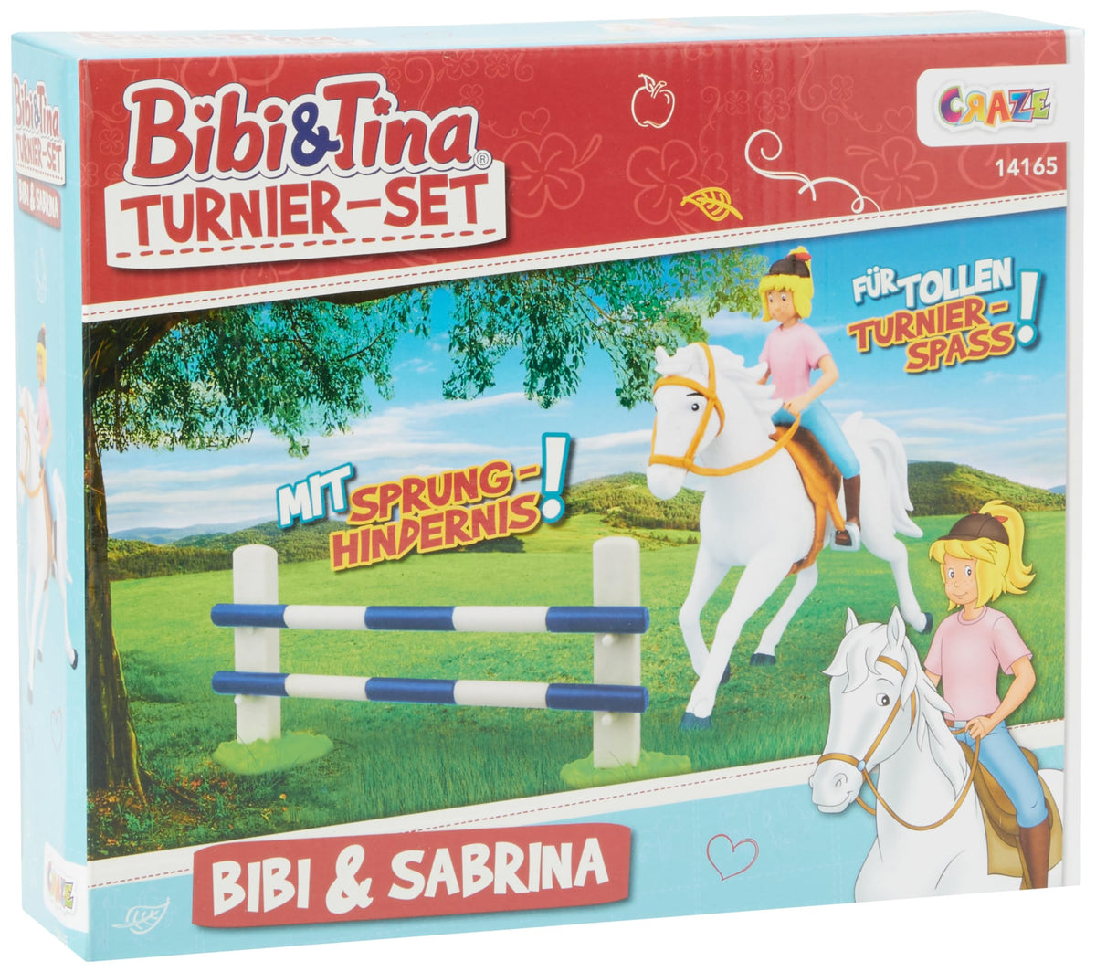 CRAZE Bibi & Tina Tournament Set - Bibi and Sabrina 14165