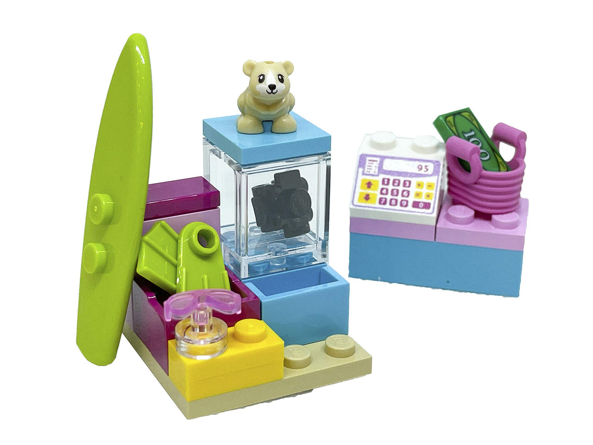 LEGO Friends Accessory Set: Beach Shop with Harry (27 pcs)