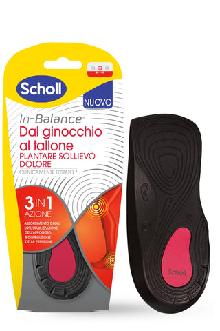 Scholl Unisex_Adult Taglia M (40-42) Insoles, Multicolour, Medium
