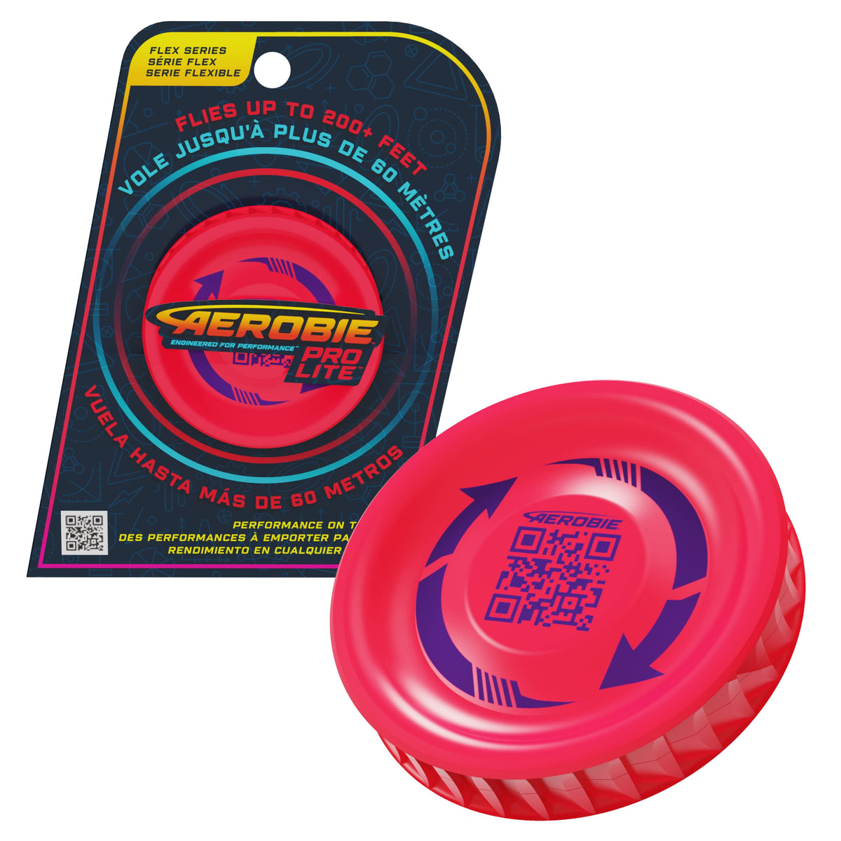 Aerobie Pro Lite Miniature Throwing Discs, Perfect for Kids, Backyard Games & Disc Golf, Outdoor Games for Adults and Family Ages 5 & Up