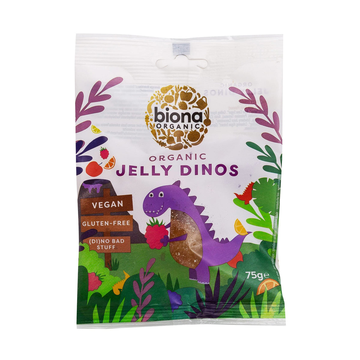 BIONA Organic Jelly Dinos, 75 GR