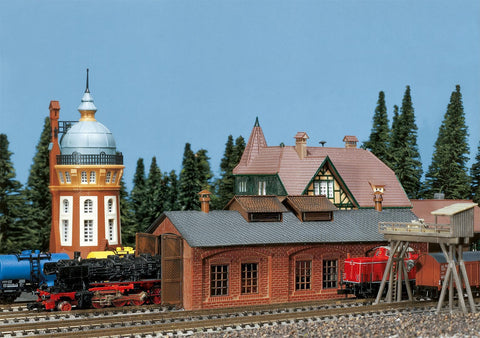 Faller 222141 Old-Timer Engine Shed N Scale Building Kit