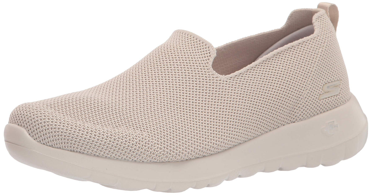 Skechers womens Walking Sneaker, Taupe, 7.5 US