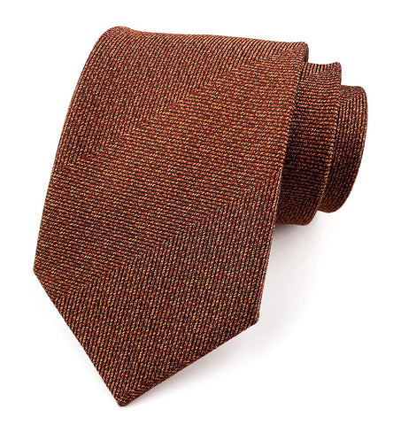 marysgift Ties Formal Wedding Party Classic Business Tie Gift Set for Men Brown Neck Tie (YUS20 Brown, 117)