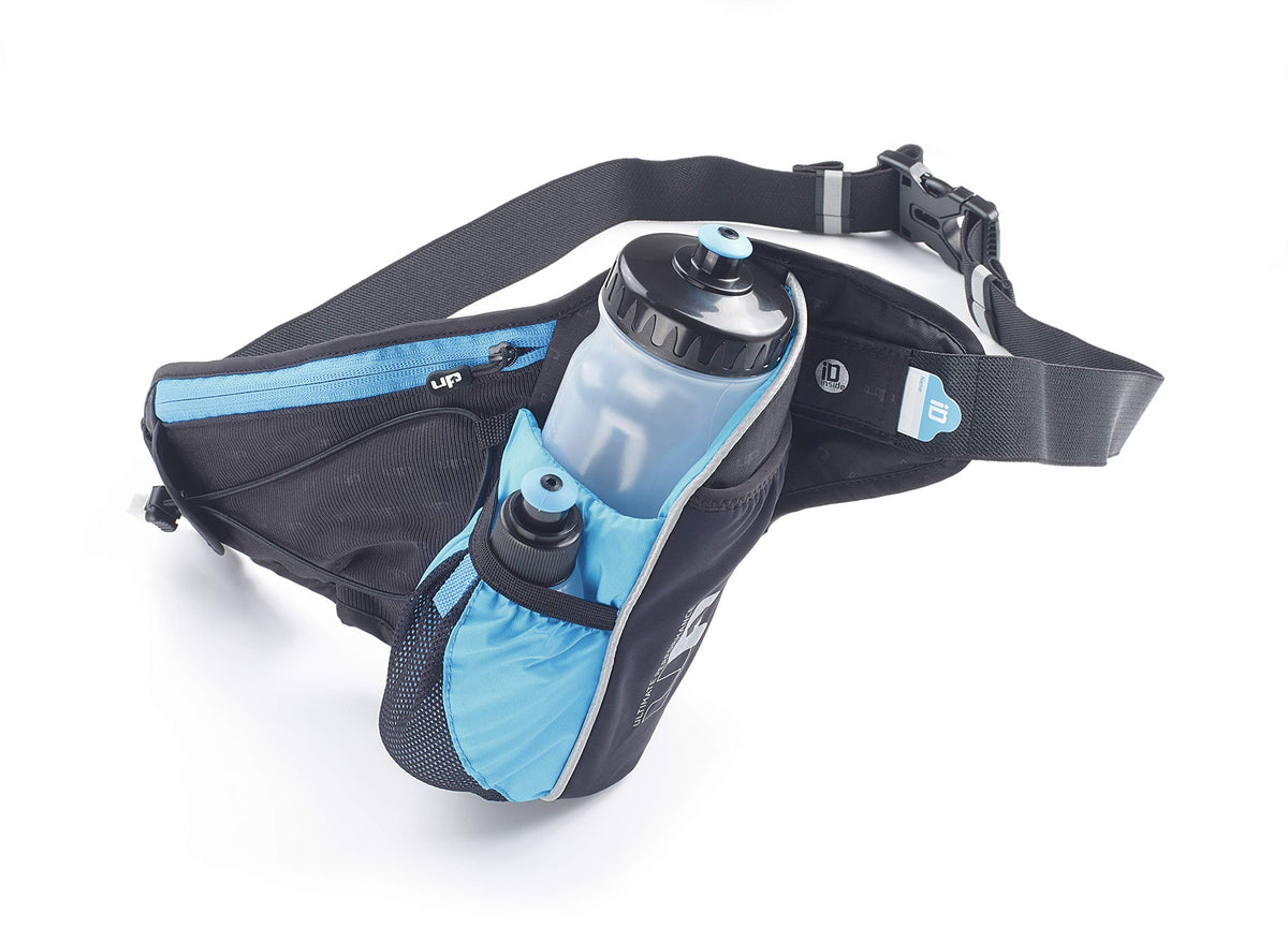 Ultimate Performance Stockgyhll Force V3 Sport Waist Pack, 35 cm, Black/Blue
