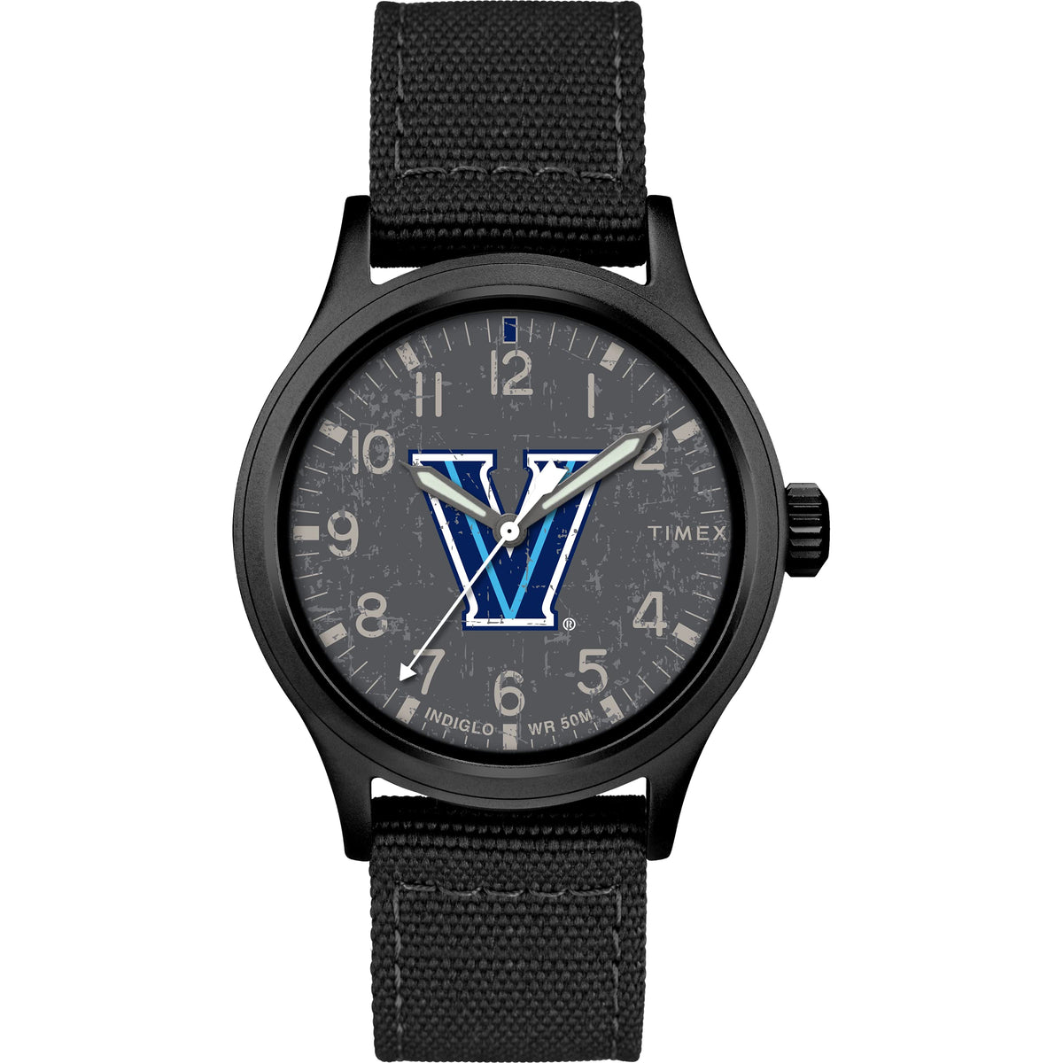 Timex Tribute Men's Collegiate Scout 40mm Watch - Villanova Wildcats with Black Fabric Strap