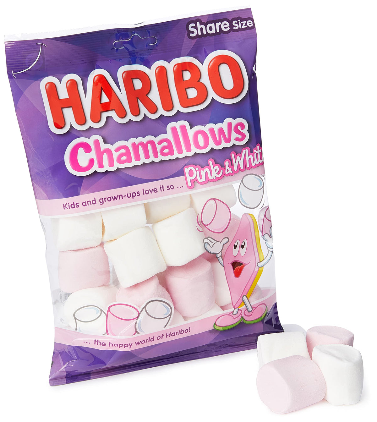 Haribo Chamallows Marshmallows 140g bag sweets