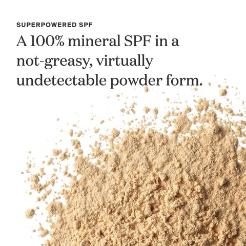 Supergoop! Poof 100% Mineral Part Powder, 0.71 oz - SPF 35 PA+++ Scalp Sunscreen with Broad Spectrum UV Protection - Cruelty-Free Formula with Vitamin C - Easy to Apply, Non Greasy