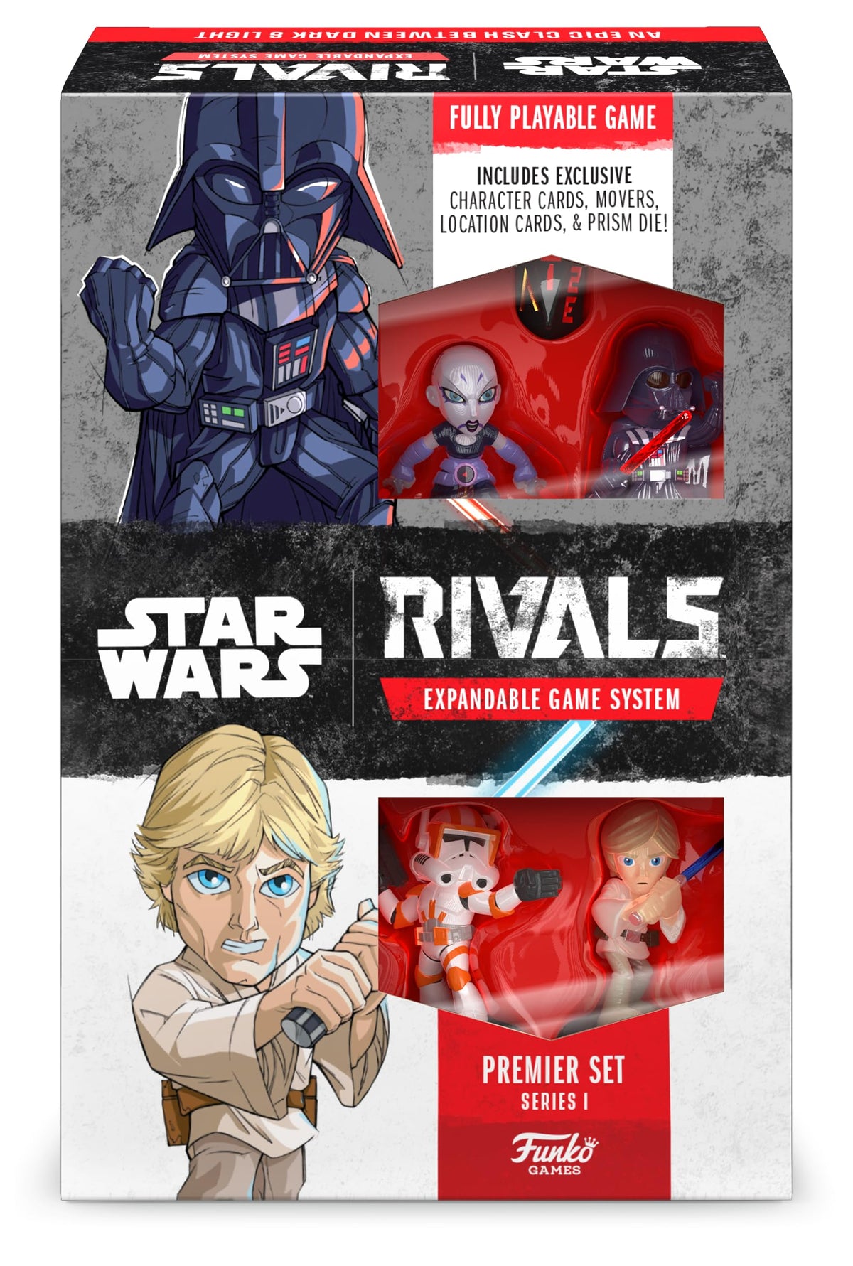 Funko Star Wars Rivals Expandable Game System for 2 Players Ages 7 and Up - Premier Set - Series 1