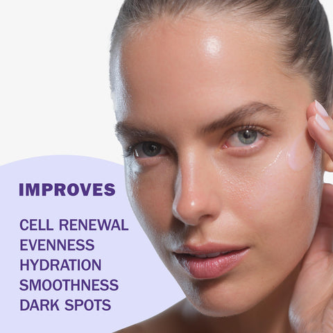 Olay Super Serum for Night Repair 1.0 oz, 5-in-1 Lightweight Skin Cell Renewing Face Serum, Wrinkle Correcting Treatment with Salicylic Acid & Niacinamide